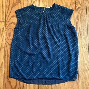 NEW DR2 Women’s sleeveless blue blouse with tags size 1X